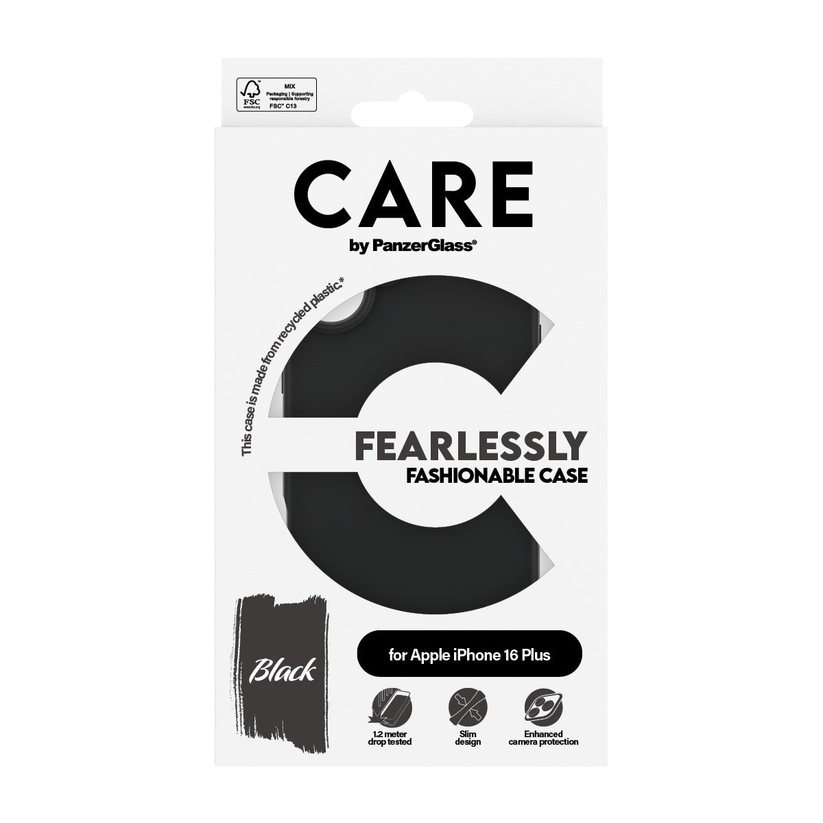 CARE by PanzerGlass iPhone 16 Plus ümbris - Uus