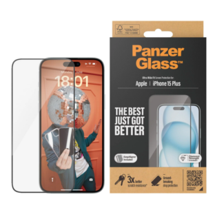 PanzerGlass iPhone 15 Plus ekraanikaitse EasyAligner - Uus