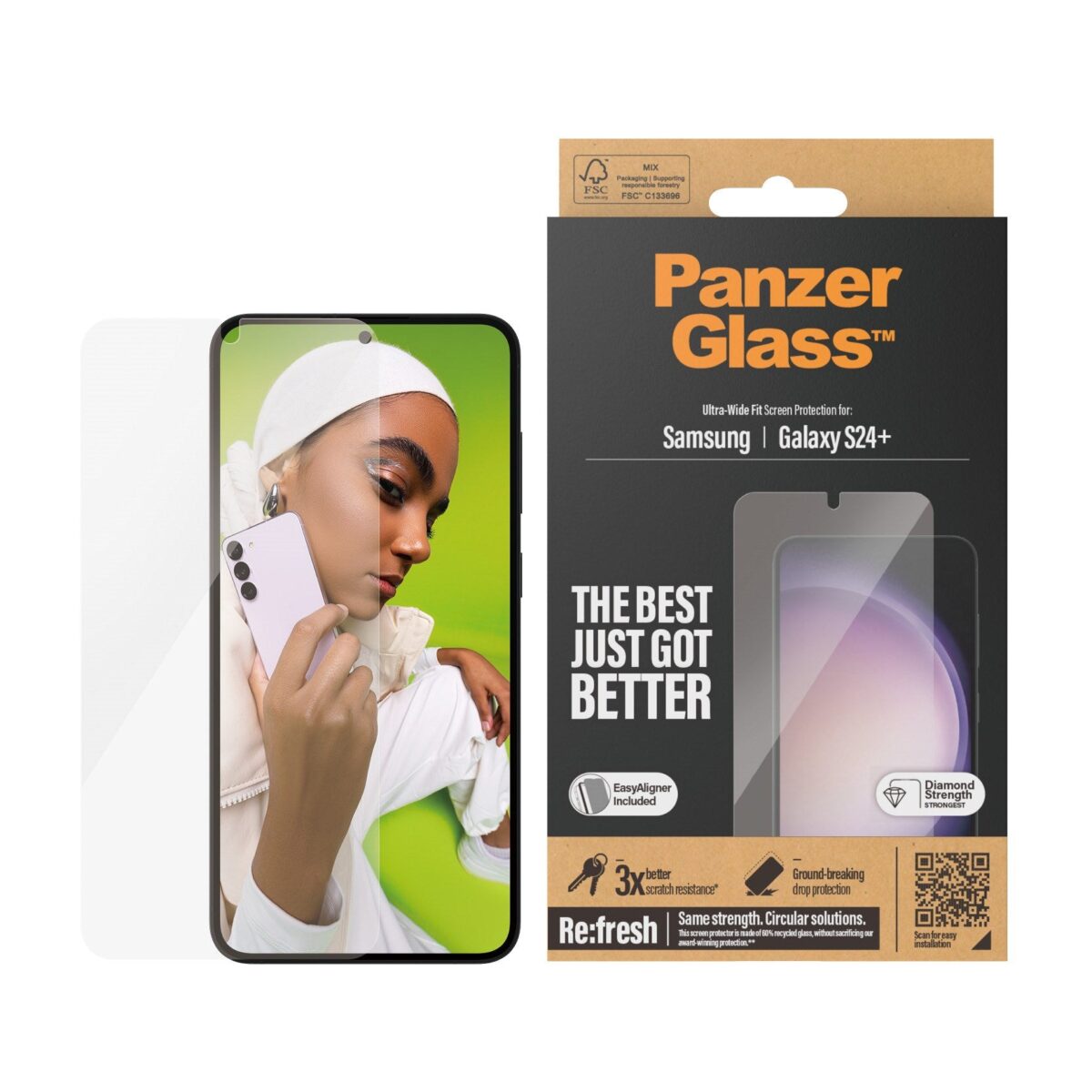 PanzerGlass Samsung Galaxy S24 Plus - Защитная плёнка