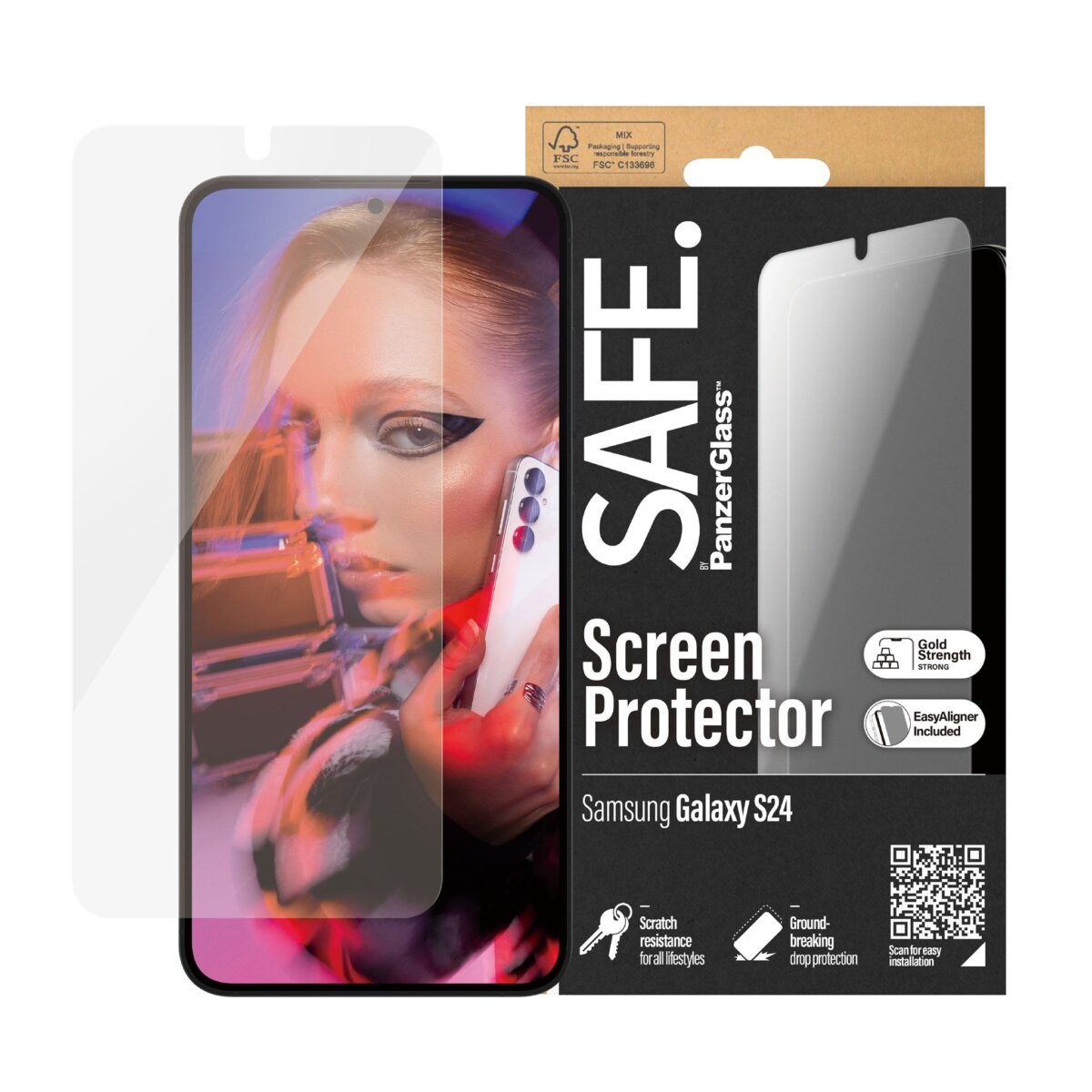 SAFE by PanzerGlass Samsung Galaxy S24 - Screen Protector