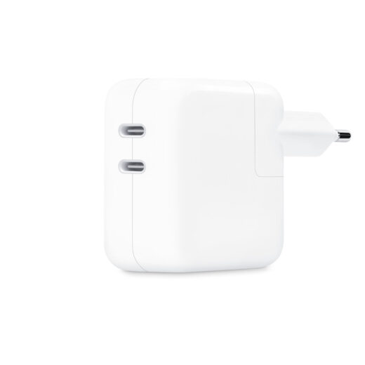 Apple Dual USB-C Power Adapter - 35W + USB-C